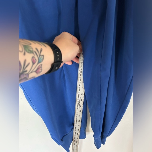 BNWOT Winning Blue High Waisted Zamora Jogger Scrub Pants Size 4XL - Picture 5 of 11